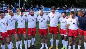 Reprezentacja Polska w rugby przed meczem z Węgrami w Krakowie