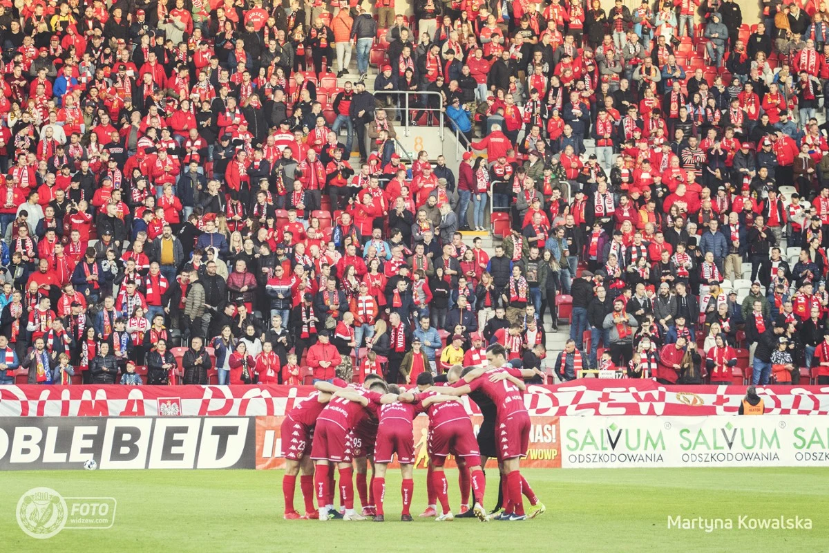 Widzew u siebie wygrał wszystkie mecze w tym sezonie Widzew u siebie wygrał wszystkie mecze w tym sezonie