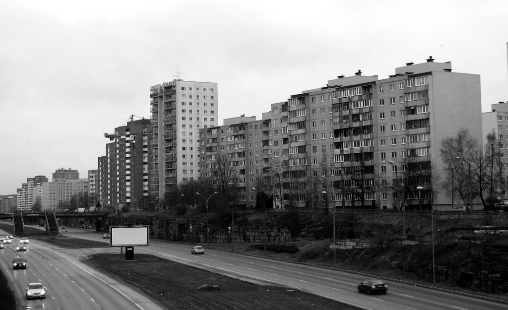 Szerokie aleje to znak rozpoznawczy Lasnamäe