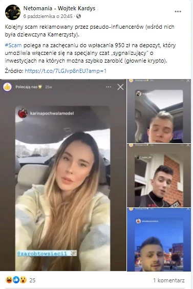 Facebook/ Netomania - Wojtek Kardys