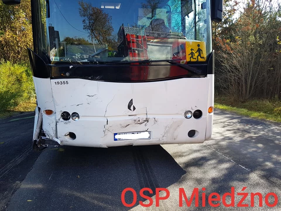 Autobus przewoził 38 dzieci Autobus przewoził 38 dzieci