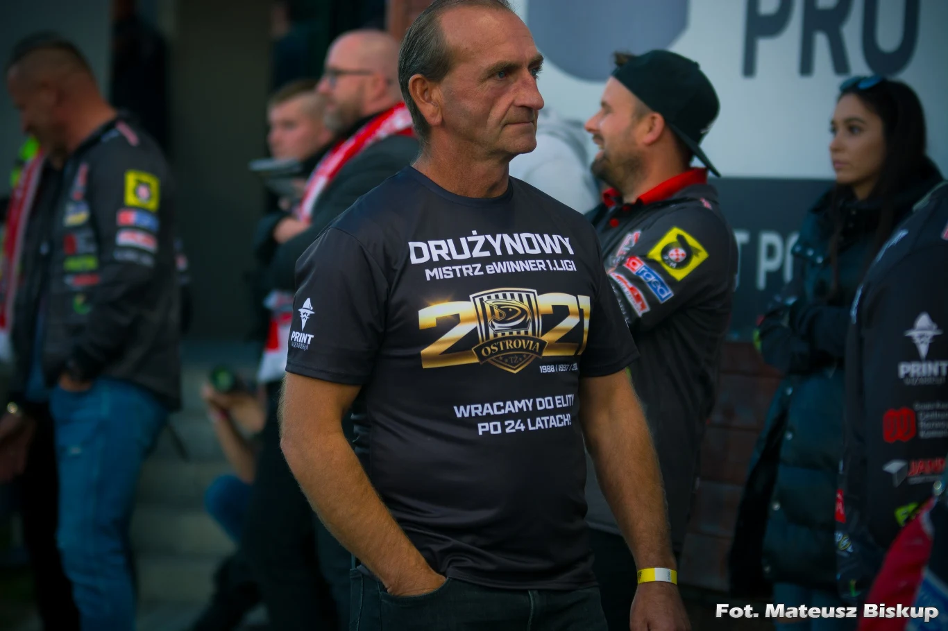Waldemar Górski, prezes ostrowskiego klubu
