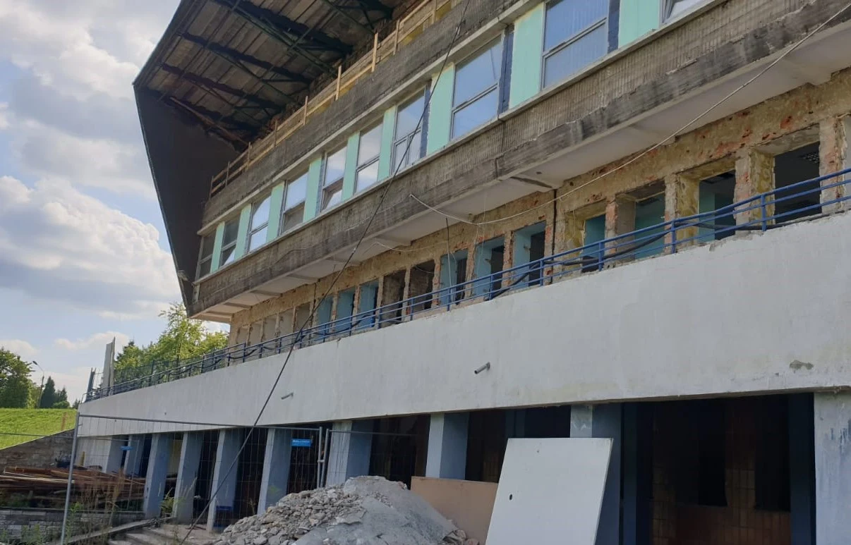 Stadion Śląska Świętochłowice przed przebudową Stadion Śląska Świętochłowice przed przebudową