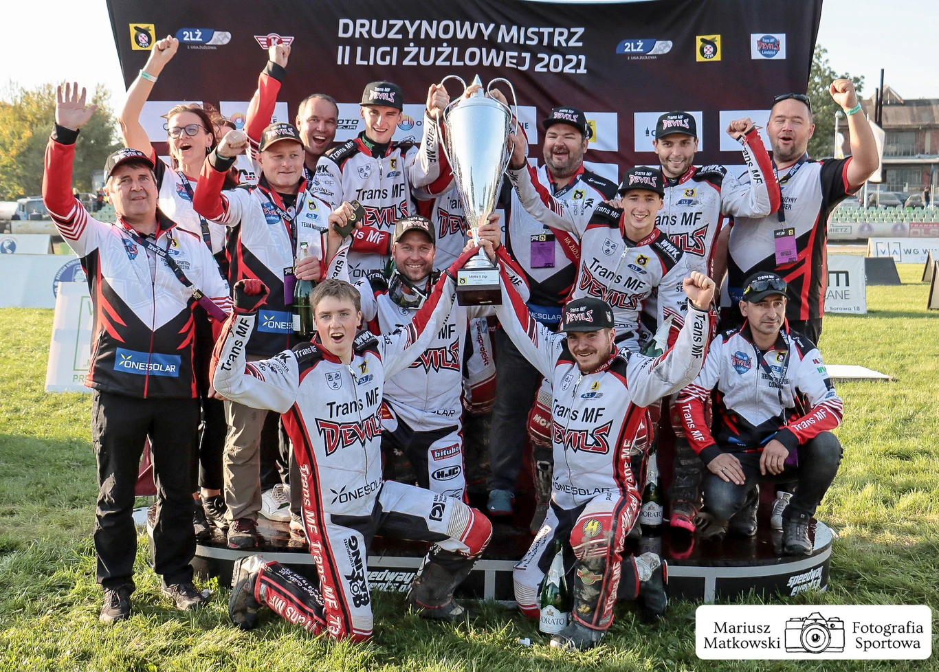 Drużyna z Landshut ciesząca się z awansu