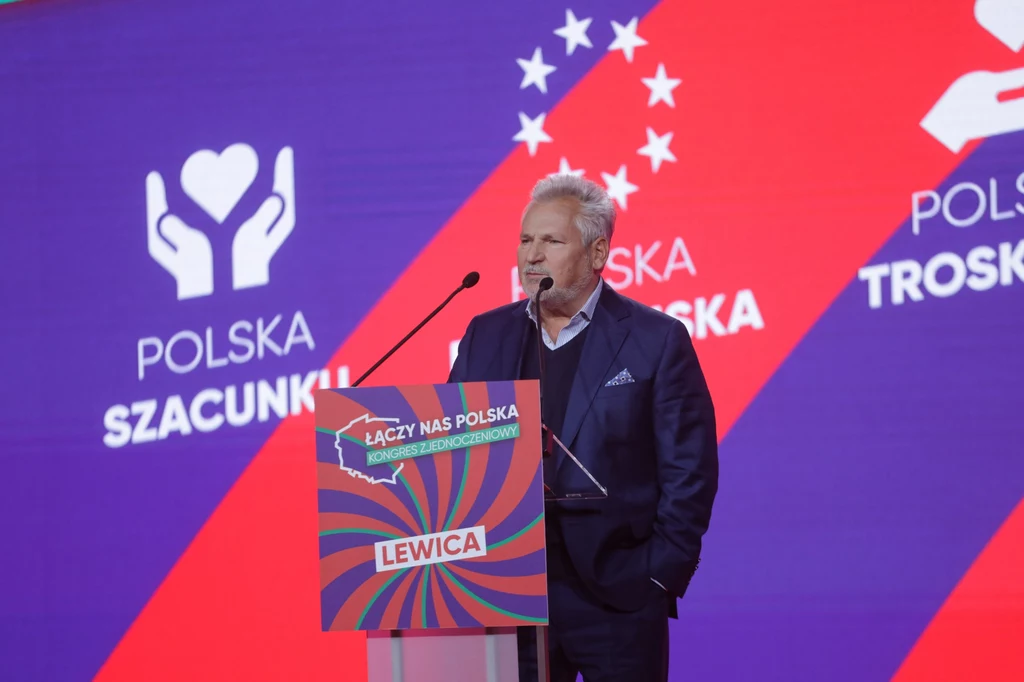 Aleksander Kwaśniewski na Konwencji Zjednoczeniowej Nowej Lewicy Aleksander Kwaśniewski na Konwencji Zjednoczeniowej Nowej Lewicy