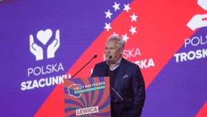 Aleksander Kwaśniewski na Konwencji Zjednoczeniowej Nowej Lewicy