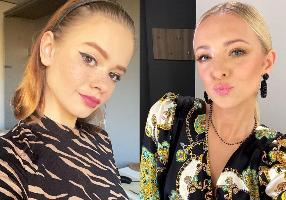 Julia Wróblewska i Basia Kurdej-Szatan fot. Instagram (instagram.com/juleczkaaa_jula & instagram.com/kurdejszatan)