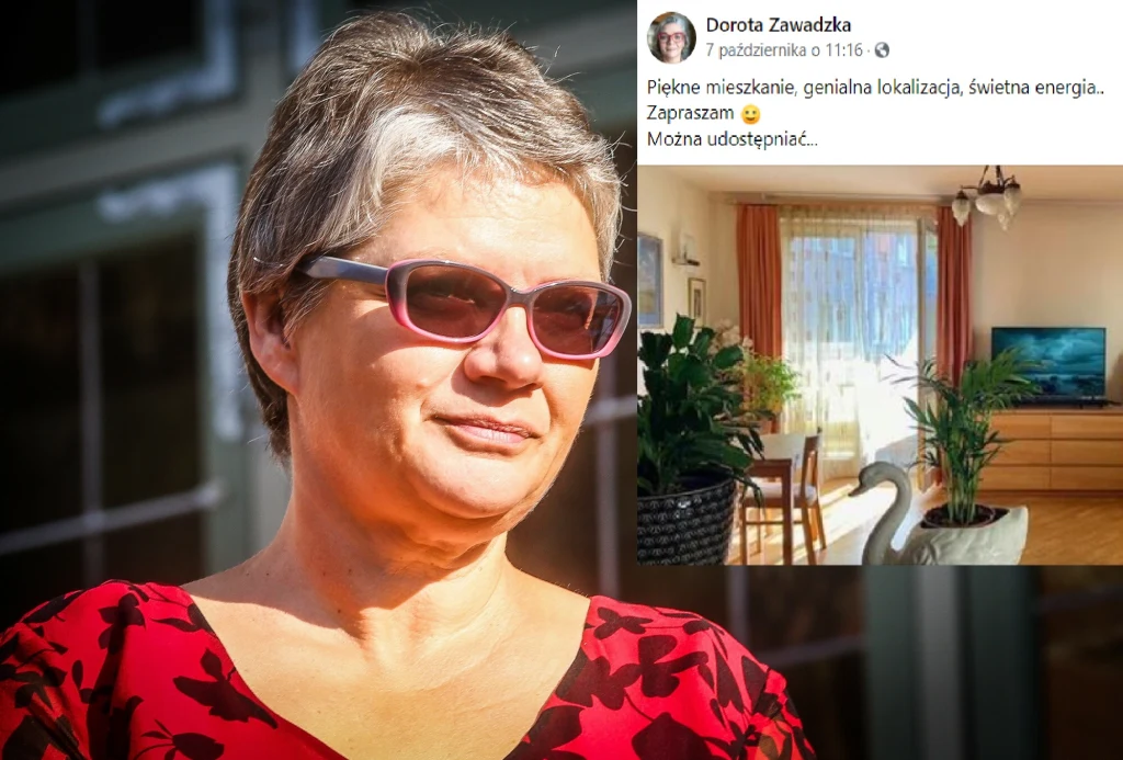 Dorota Zawadzka sprzedaje mieszkanie