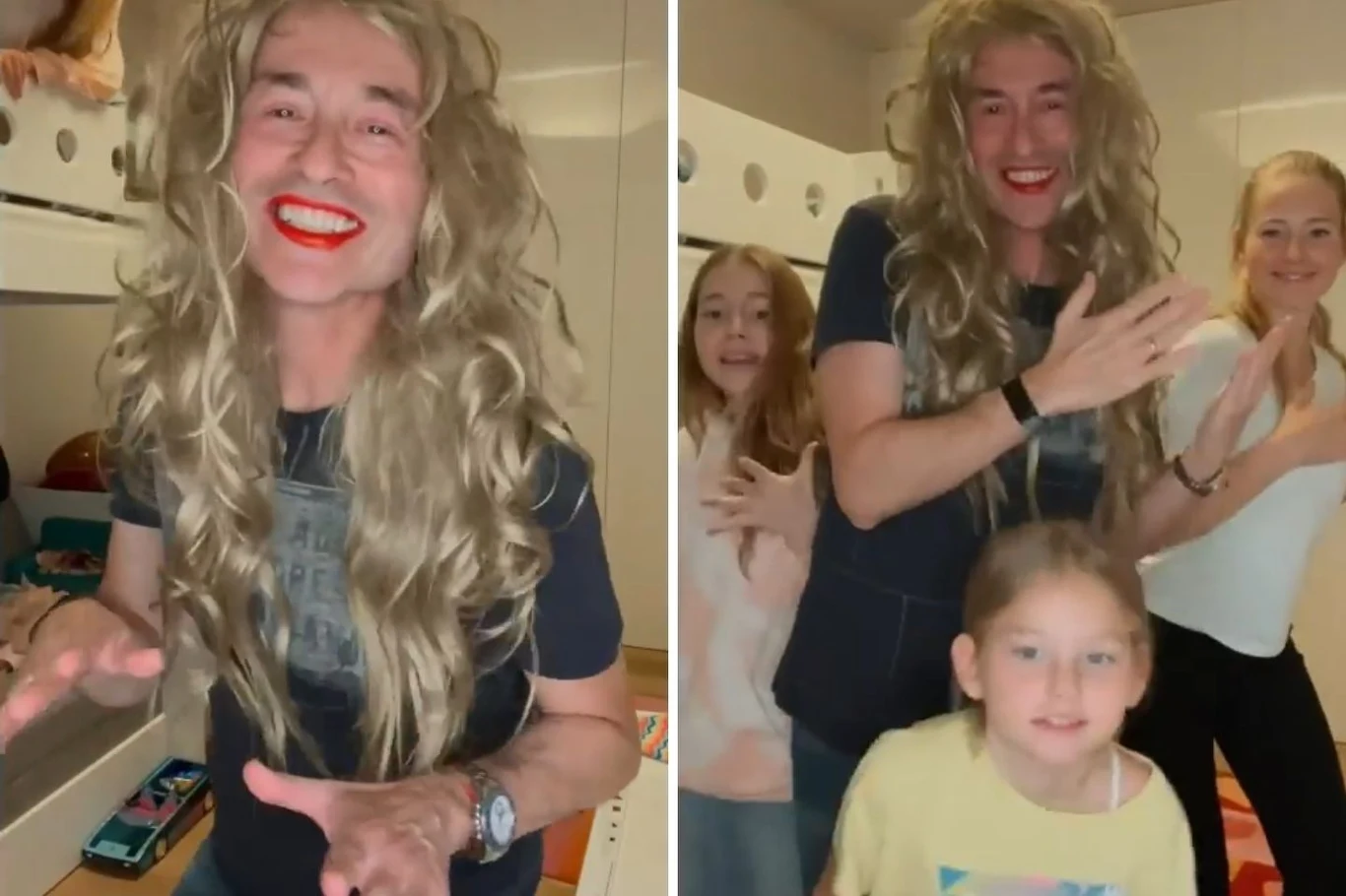 Piotr Rubik wygłupia się z rodziną / fot. https://www.instagram.com/piotr_rubik/ Piotr Rubik wygłupia się z rodziną / fot. https://www.instagram.com/piotr_rubik/