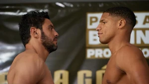 Ihosvany Garcia (z prawej) pokonał Nabila Zaky'ego