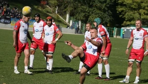 Daniel Gdula zdobył dla Polski 17 punktów w wygranym meczu z Ukrainą we Lwowie / fot. Evgeni Kraws