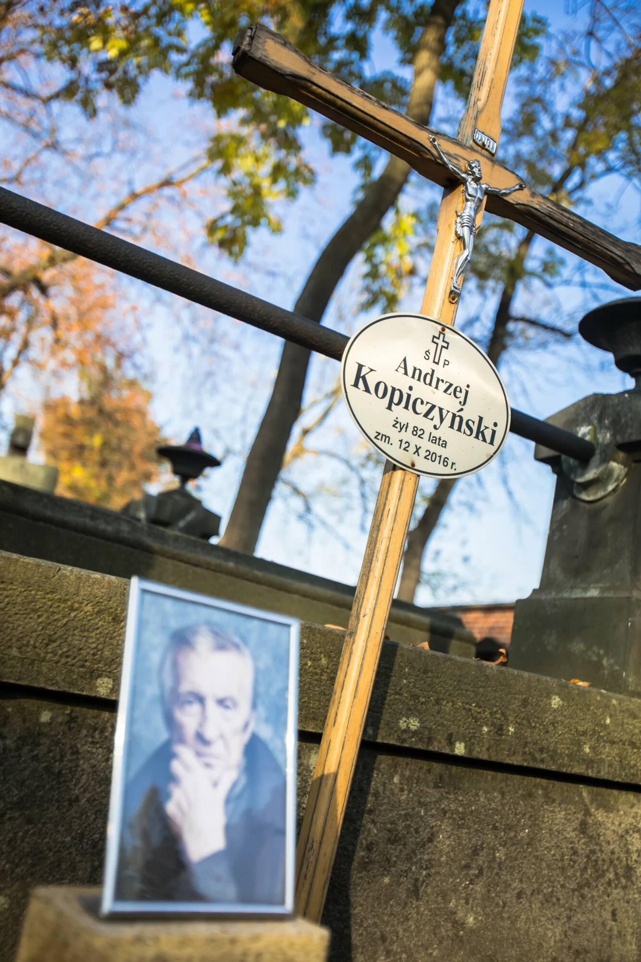 Grób Andrzeja Kopiczyńskiego