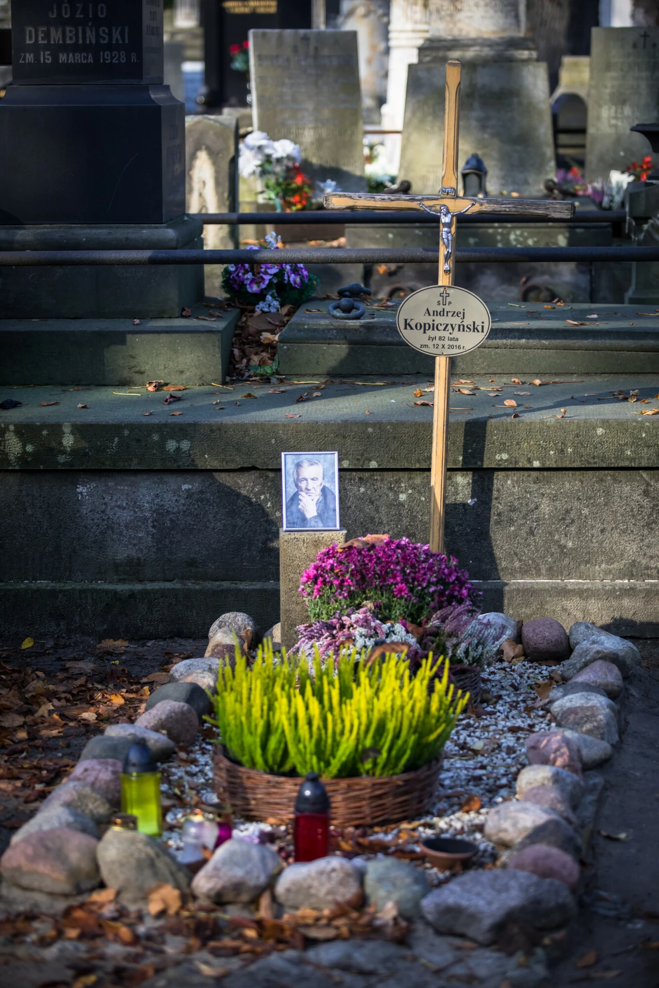 Grób Andrzeja Kopiczyńskiego