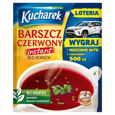 Kucharek Barszcz czerwony instant 48 g - 1