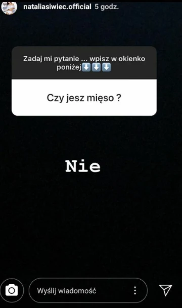 Natalia Siwiec na Instagramie @nataliasiwiec.official Natalia Siwiec na Instagramie @nataliasiwiec.official
