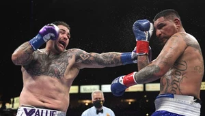 Andy Ruiz (z lewej) i Chris Arreola