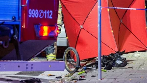 Gorzów Wielkopolski: Podejrzany o śmiertelne potrącenie 4-latka usłyszał zarzuty, na zdjęciu rowerek, którym jechał czterolatek
