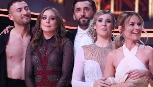 Oliwia Bieniuk z partnerem Michałem, Kajra z Rafałem Maserakiem i Paulina Sykut-Jeżyna 
