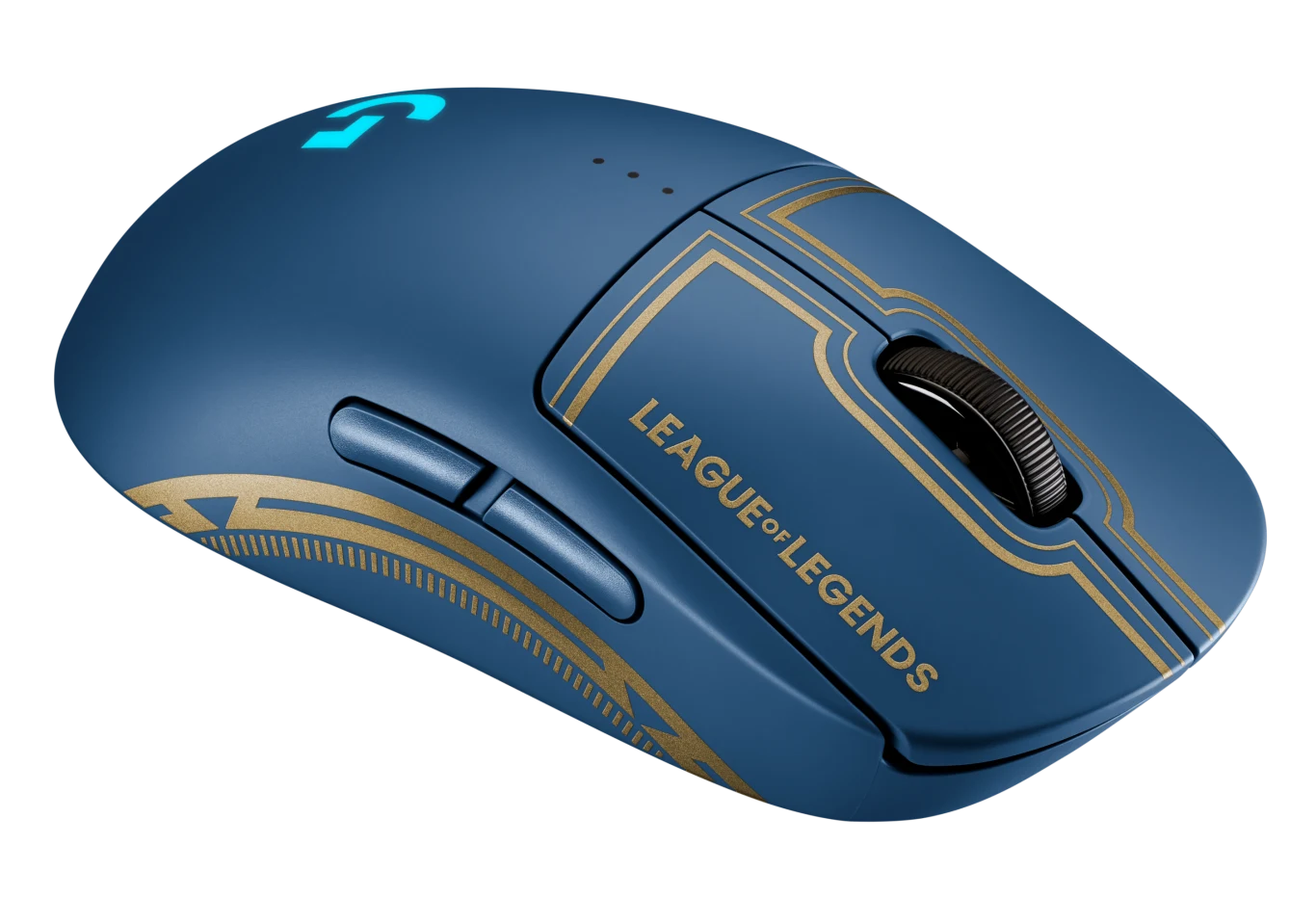 Logitech G przygotował również PRO Wireless Mouse League of Legends Edition. Ta mysz jest wyposażona w technologię LIGHTSPEED Wireless, posiada ultralekką formę, czujnik HERO 25K do precyzyjnego celowania oraz trwałość kliknięcia na poziomie 50-mm. Dzięki przyciskom z możliwością dostosowania, w tym czterem wymiennym przyciskom bocznym, mysz bezprzewodowa PRO zapewnia kontrolę i precyzję na poziomie profesjonalnym.