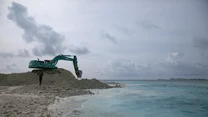 Na ostatnim Zgromadzeniu Ogólnym ONZ, omawiając zagrożenie zmianami klimatycznymi, prezydent Malediwów Ibrahim Mohamed Solih powiedział: „Nie ma gwarancji, aby przetrwał jakikolwiek naród na świecie, w którym Malediwy przestaną istnieć." Wg prezydenta, zagłada wyspiarskiego państwa sprowokuje wiele zmian w innych krajach na całym świecie.