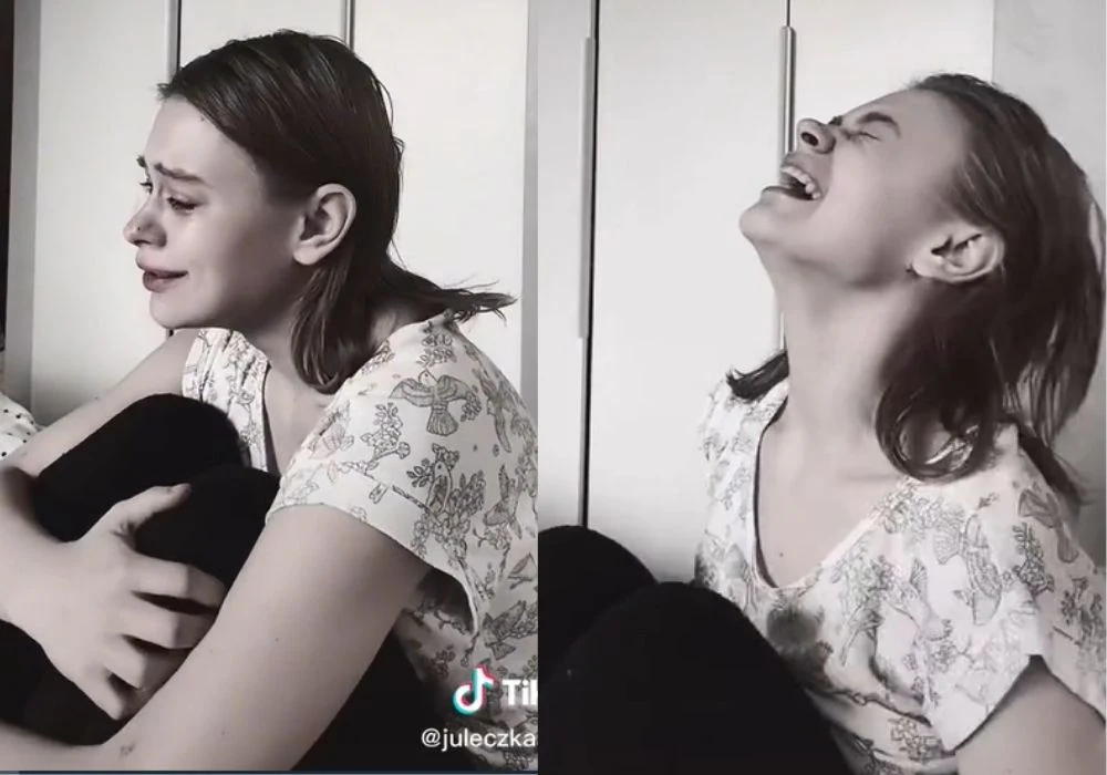 Julia Wróblewska fot. TikTok (@juleczkaaa_jula)