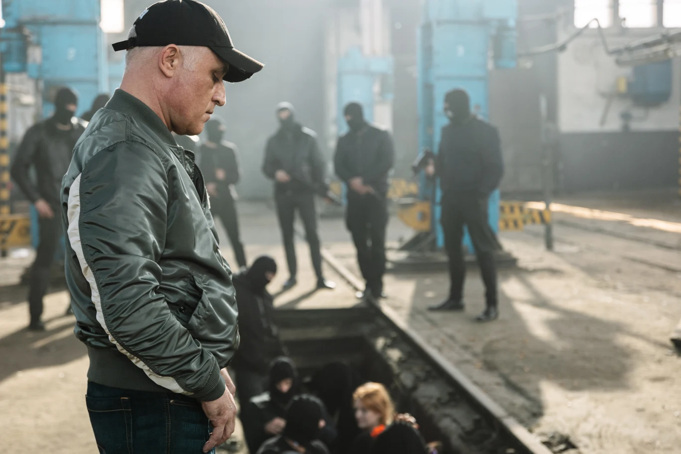 Przemysław Bluszcz w filmie "Pitbull" Przemysław Bluszcz w filmie "Pitbull"