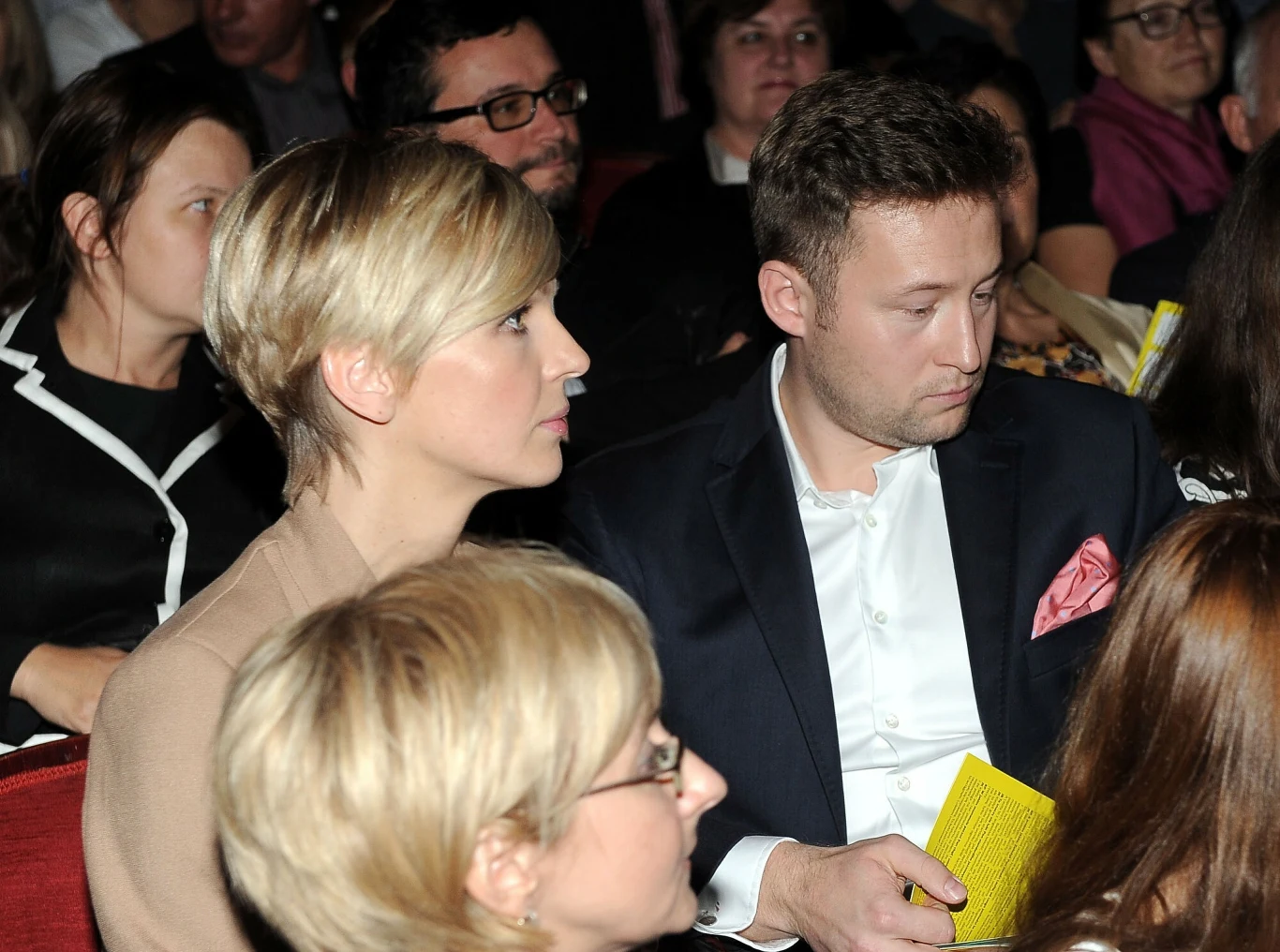 Magda Mołek z mężem Maciejem Taborowskim Magda Mołek z mężem Maciejem Taborowskim