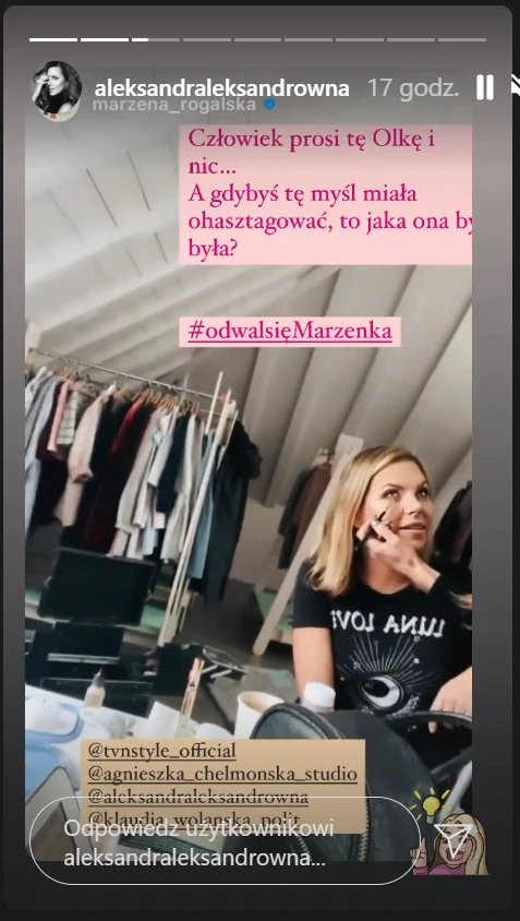 Marzena Rogalska i Ola Kwaśniewska Marzena Rogalska i Ola Kwaśniewska