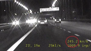 Kierowca przekroczył dwukrotnie dozwoloną prędkość