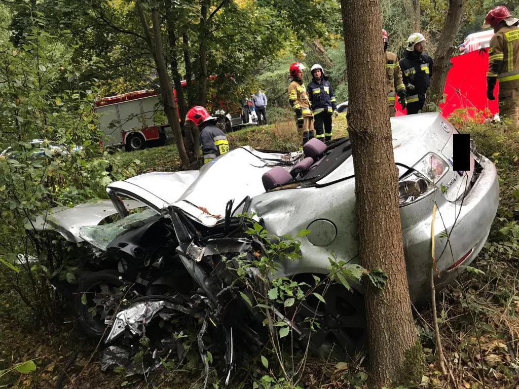 Mazda 6 została całkowicie zniszczona