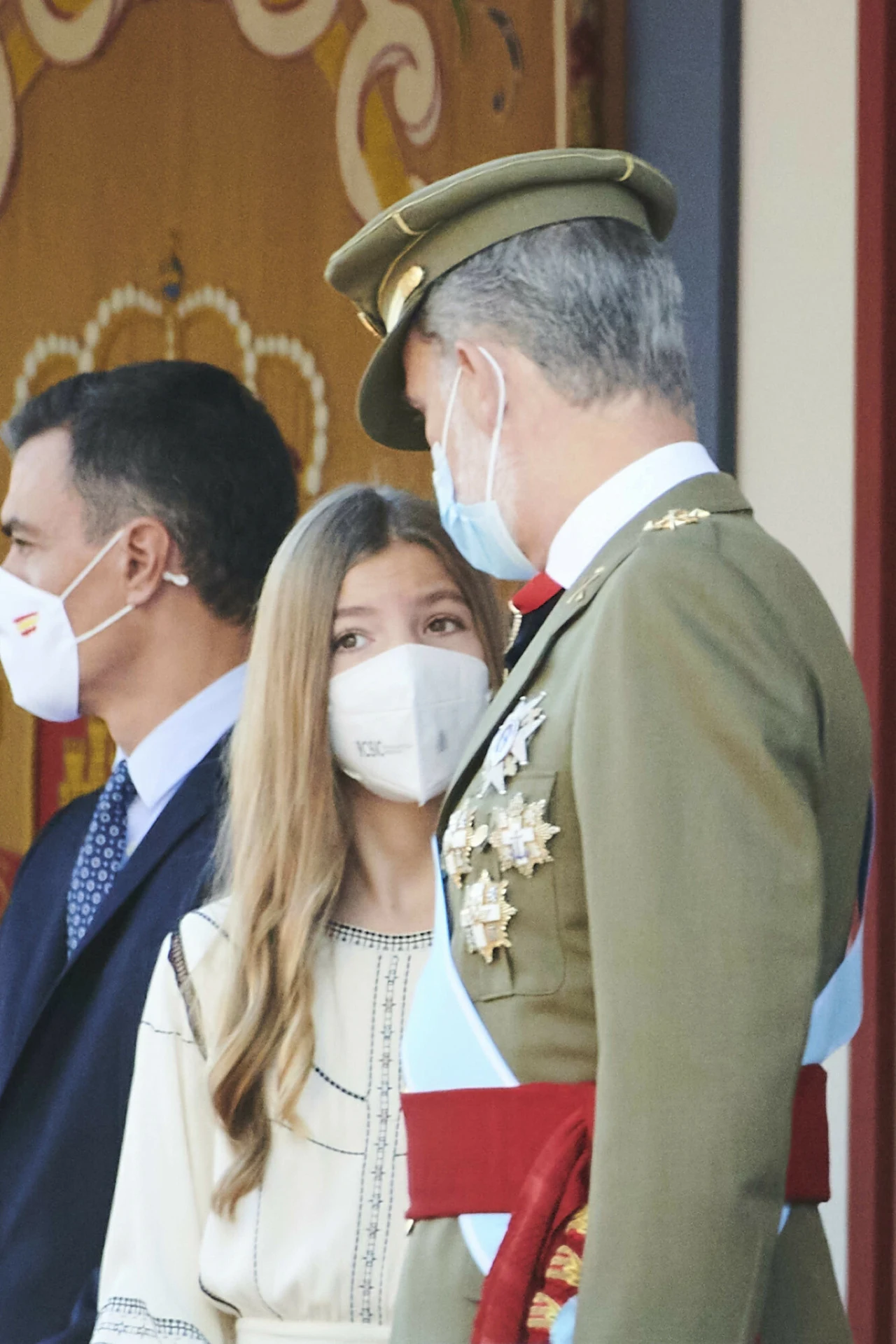 Król Filip z córką Zofią Król Filip z córką Zofią