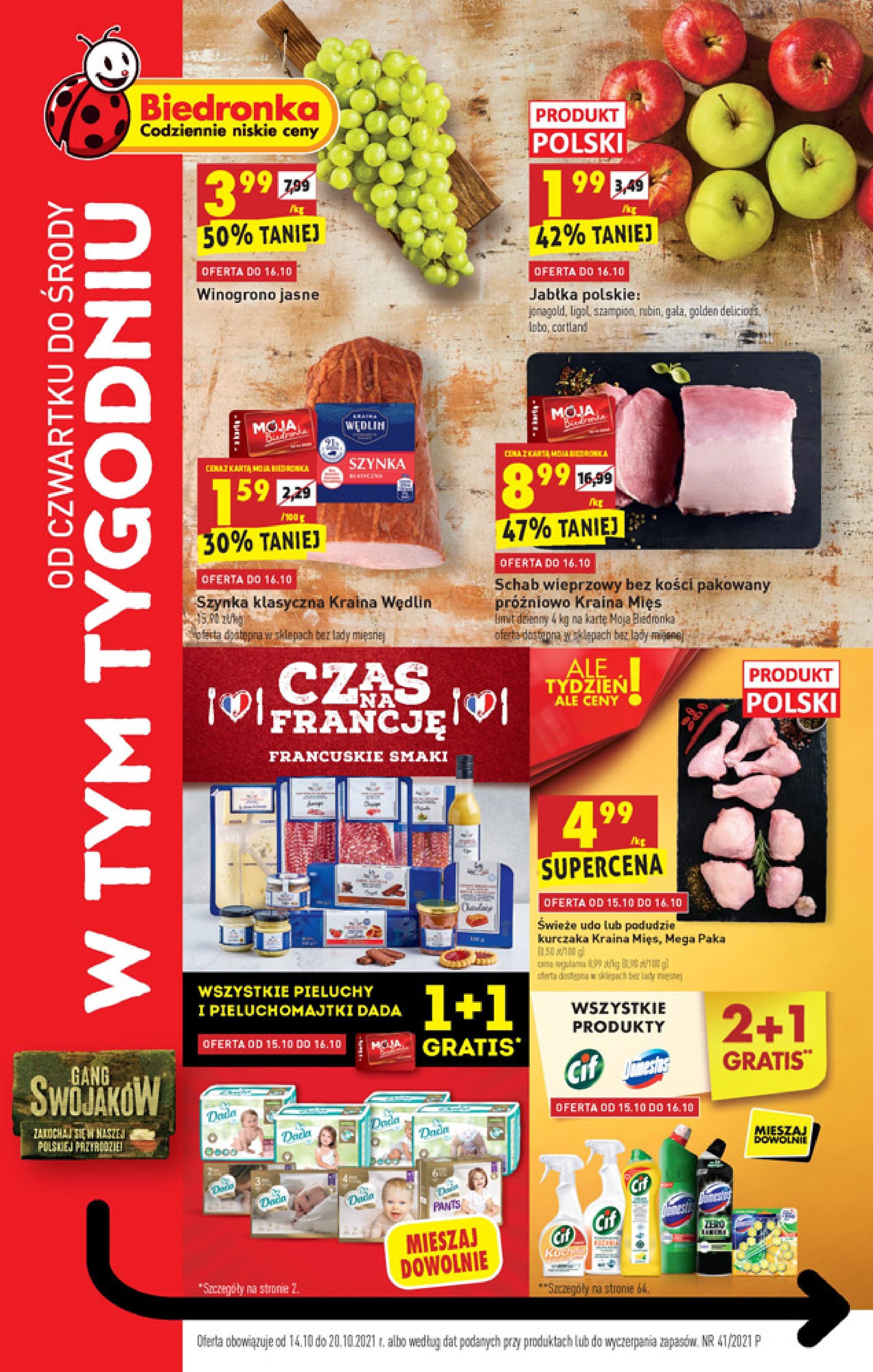 Gazetka Promocyjna Biedronka • Okazjum.pl • S.1 • 57690