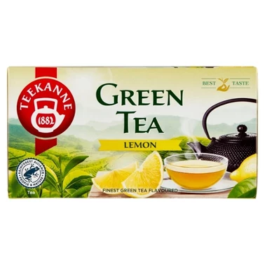 Teekanne Green Tea Lemon Aromatyzowana herbata zielona 35 g (20 x 1,75 g) - 1