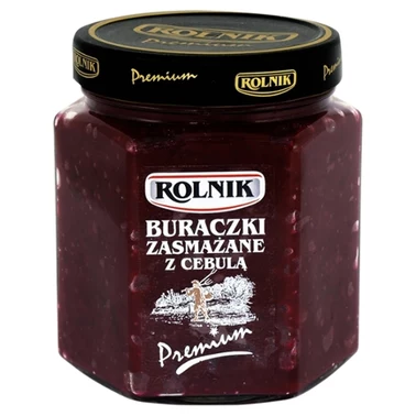 Rolnik Premium Buraczki zasmażane z cebulą 540 g - 0