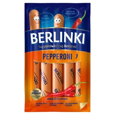 Berlinki Kiełbasa pepperoni 250 g - 2