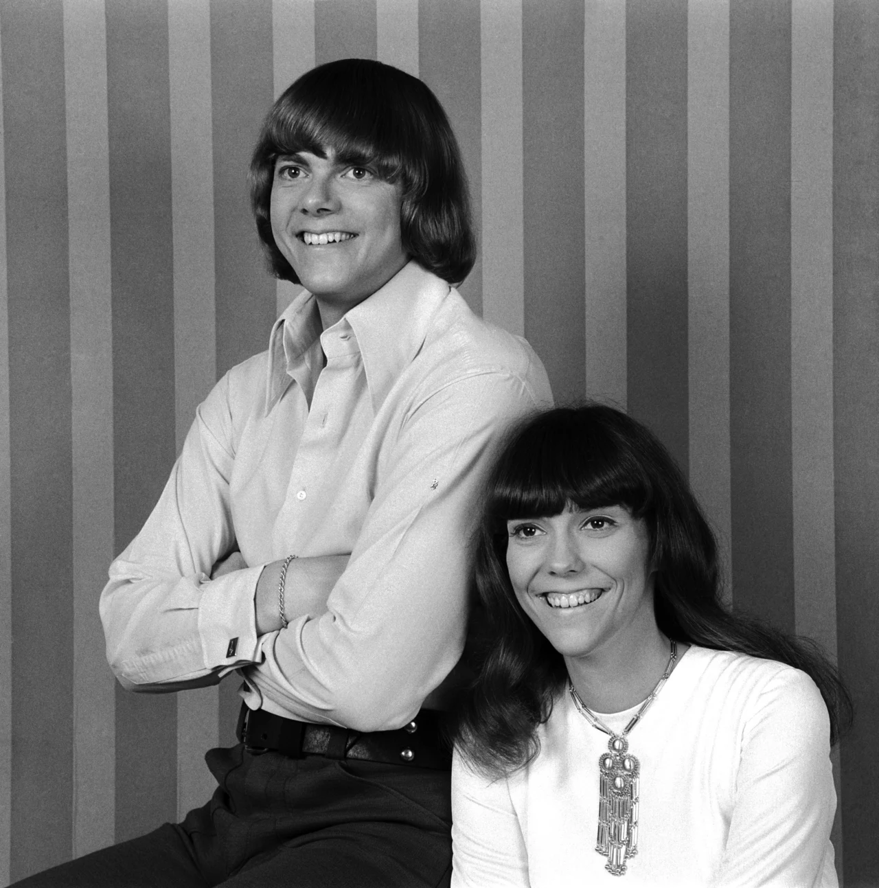 Richard i Karen Carpener w latach 70. Richard i Karen Carpener w latach 70.