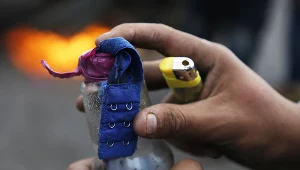 Mężczyzna omal nie spalił restauracji