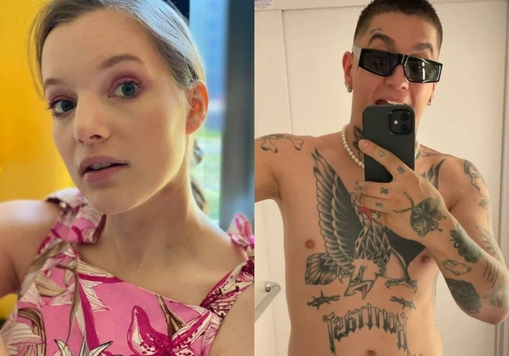 Sanah i Sobel fot. Instagram (instagram.com/sanahmusic & instagram.com/szymek_sobel)