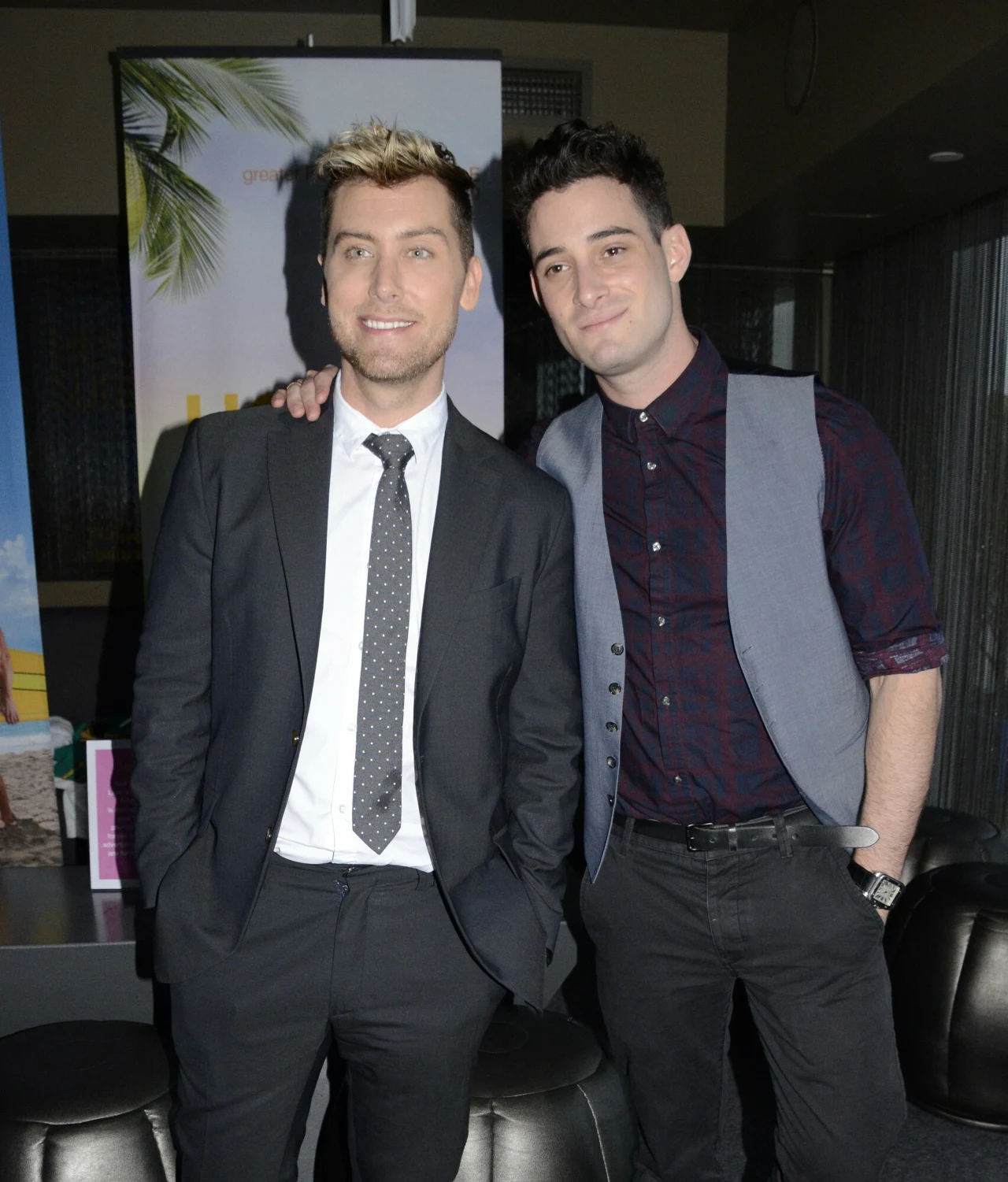 Lance Bass z mężem Lance Bass z mężem