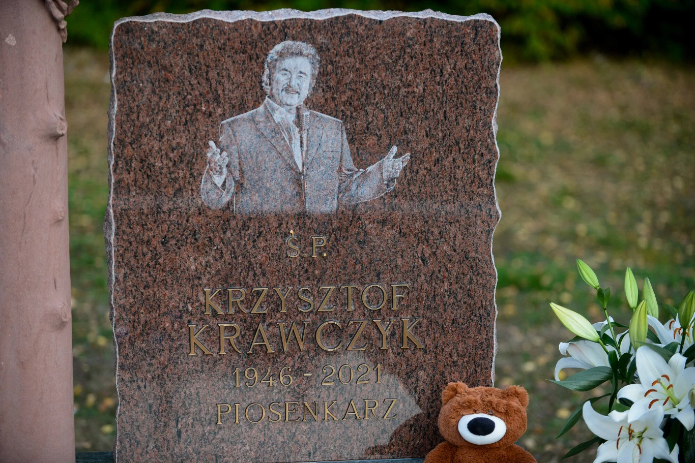 Grób Krzysztofa Krawczyka