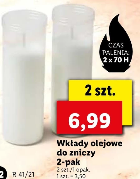 Wkład do zniczy