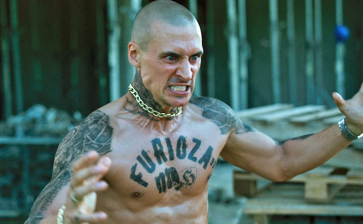 Mateusz Damięcki w filmie "Furioza" Mateusz Damięcki w filmie "Furioza"