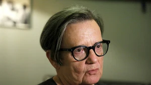Agnieszka Holland na polskiej premierze filmu "Obywatel Jones"