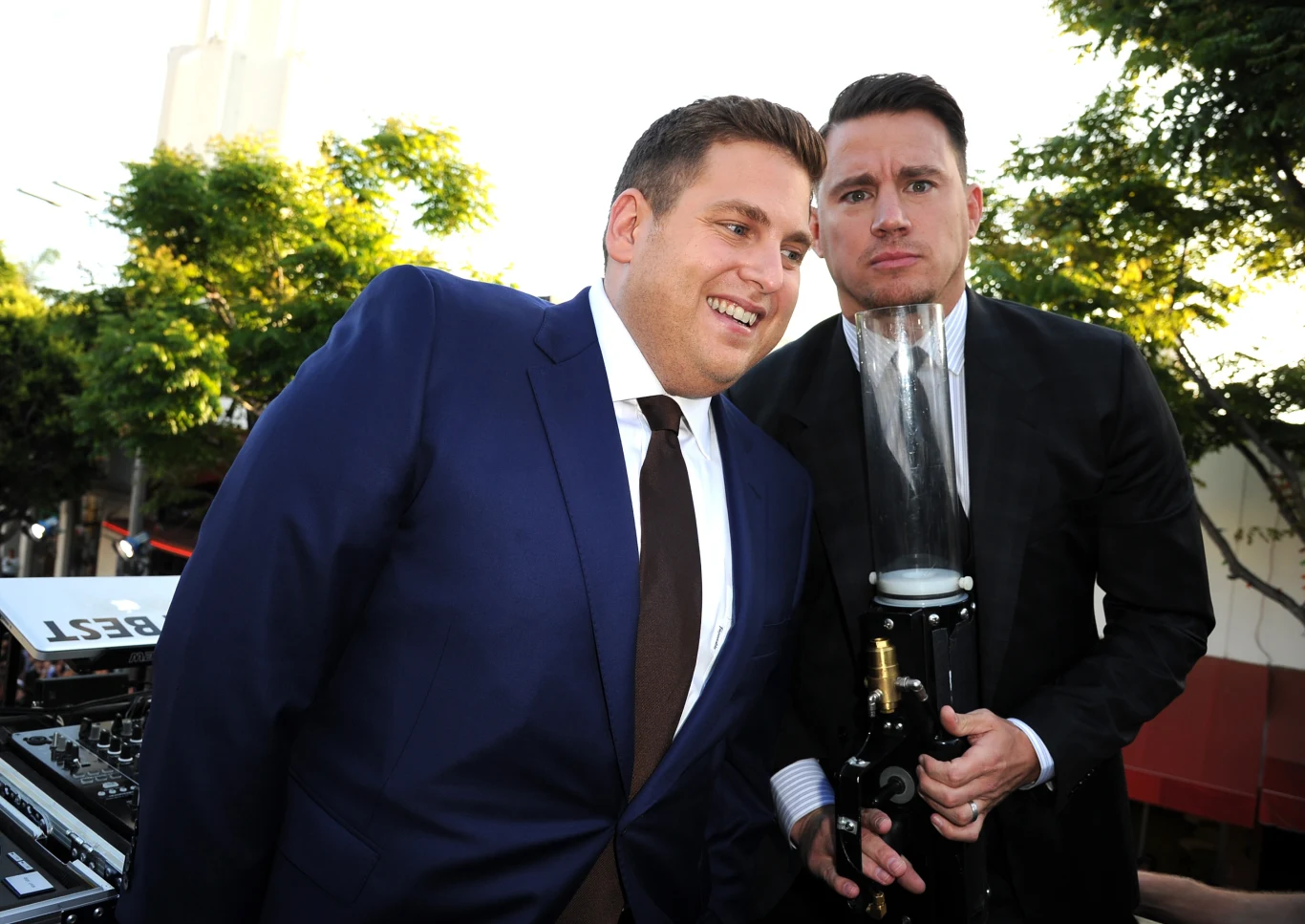 Jonah Hill i Channing Tatum na premierze "21 Jump Street" Jonah Hill i Channing Tatum na premierze "21 Jump Street"