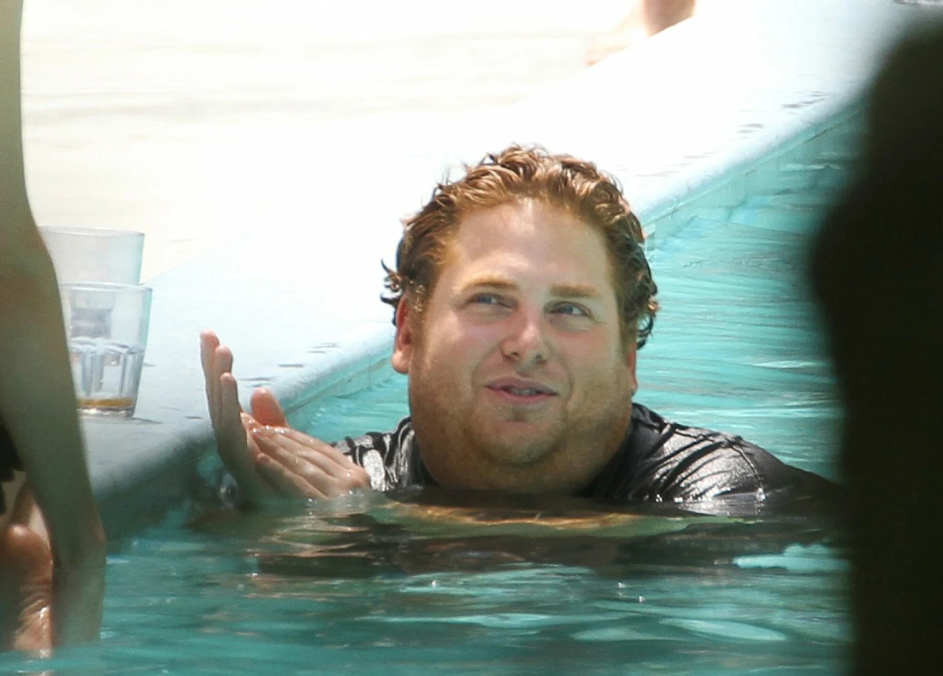 Jonah Hill na basenie (2015) Jonah Hill na basenie (2015)