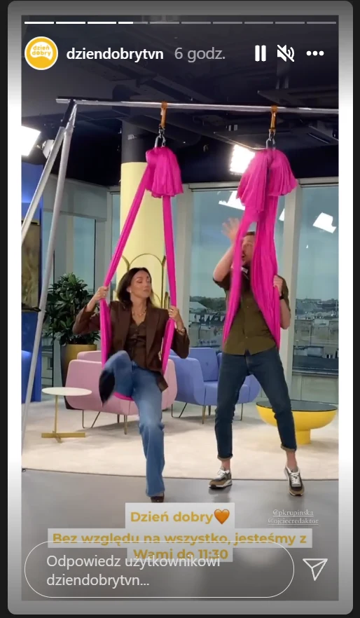 Paulina Krupińska i Daniel Michałowski/ źródło: https://www.instagram.com/dziendobrytvn/?hl=pl Paulina Krupińska i Daniel Michałowski/ źródło: https://www.instagram.com/dziendobrytvn/?hl=pl