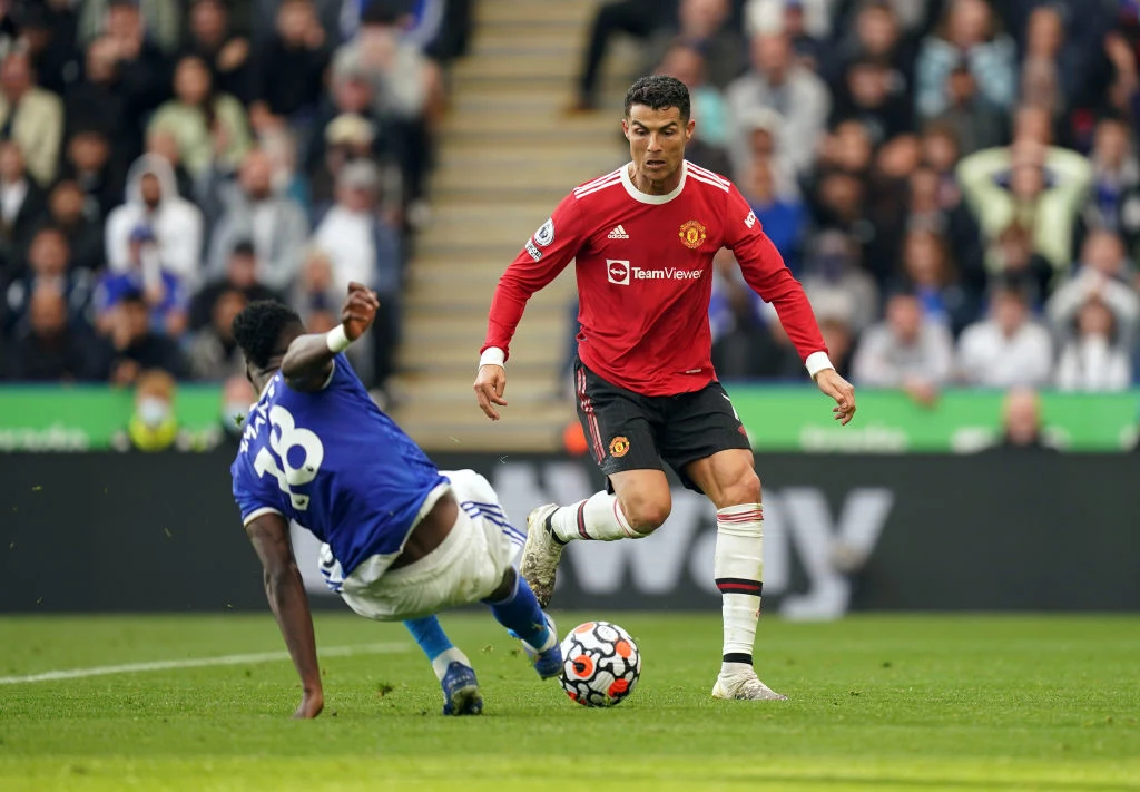 Cristiano Ronaldo w barwach Manchesteru United Cristiano Ronaldo w barwach Manchesteru United