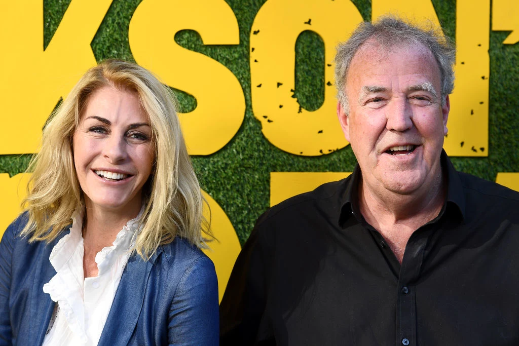 Jeremy Clarkson z partnerką Jeremy Clarkson z partnerką