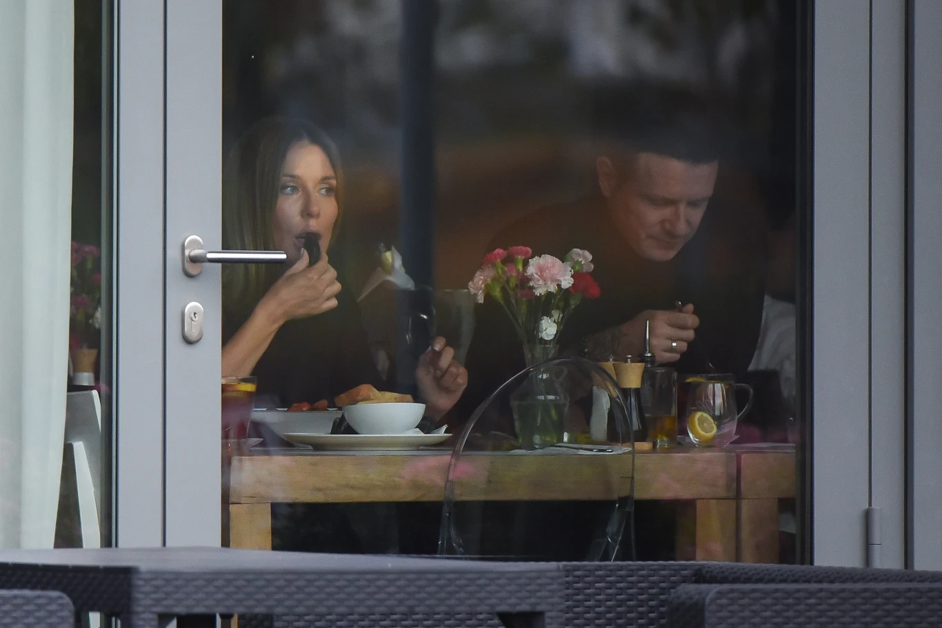 Małgorzata Rozenek i Radosław Majdan na romantycznej randce