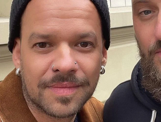 Michał Piróg z bratem Michał Piróg z bratem